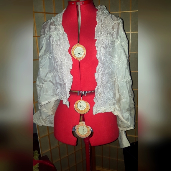 vintage silk blouse - Picture 1 of 6